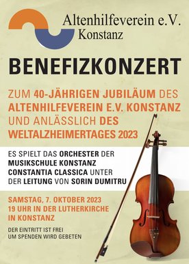 Benefizkonzert Altenhilfe